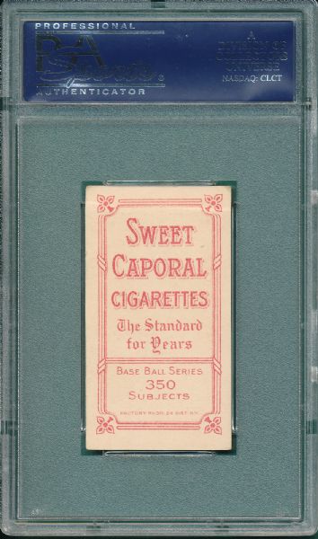 1909-1911 T206 Elberfeld, Wash., Port, Sweet Caporal Cigarettes PSA 2.5