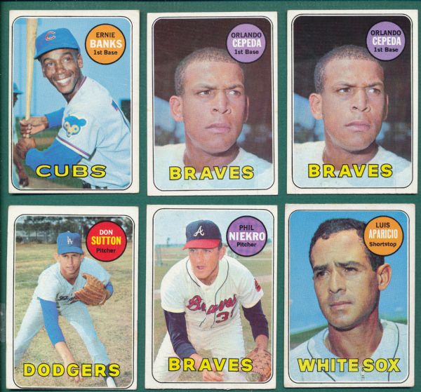 1969 Topps Lot of (223) W/ Drysdale