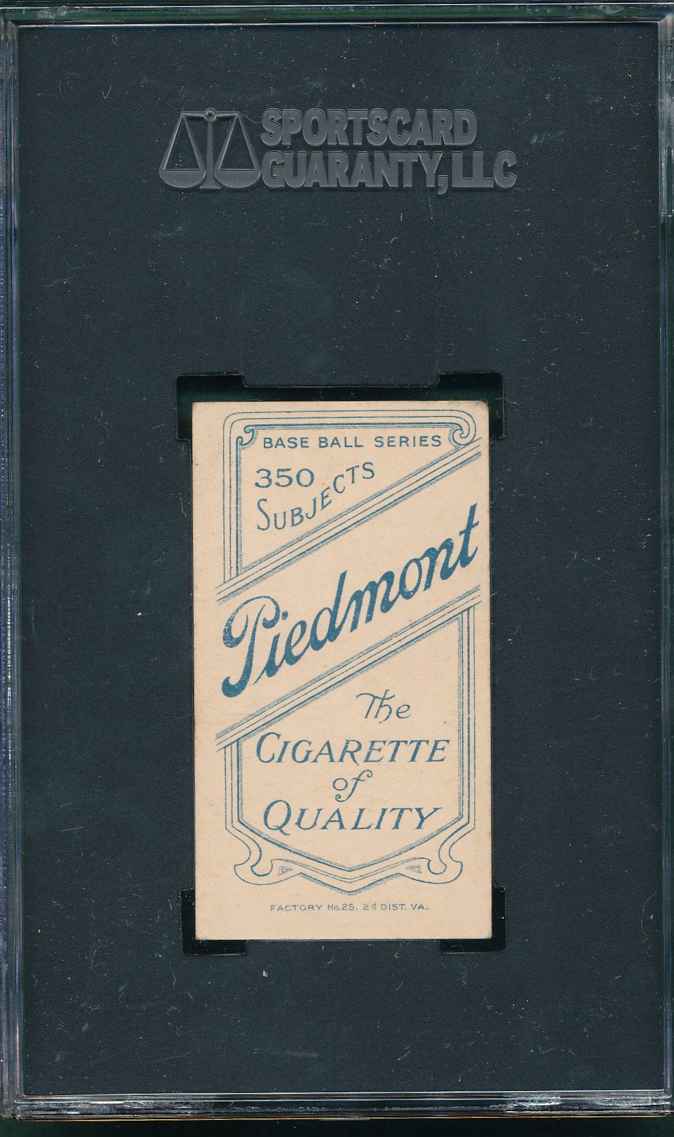 Lot Detail - 1909-1911 T206 Mitchell, Piedmont Cigarettes SGC 60