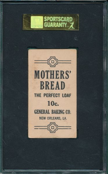 1916 D303 Eddie Plank Mothers' Bread SGC 30 *Presents Better*