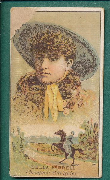 1887 N184 Wood & Ferrel Kimballs Cigarettes (2) Card Lot 