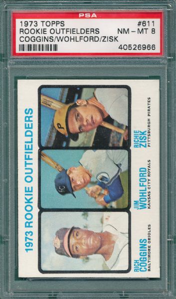 1970-78 Topps HOFer & Rookie W/Sparky Anderson Lot PSA 8
