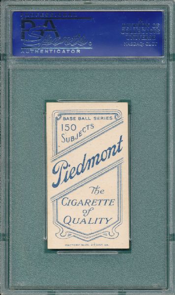 1909-1911 T206 Stone Piedmont Cigarettes PSA 6