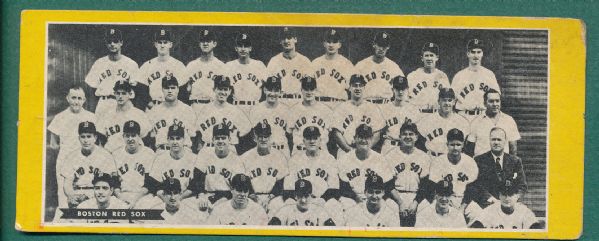 1951 Topps Team Card, Red Sox, No Date