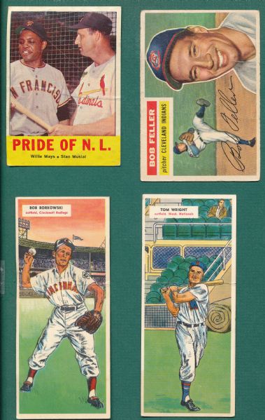 1952-69 Topps Lot of  (113)  W/Mays, Musial