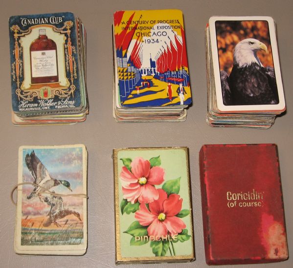 Lot of over (1700) Swap & Playing Cards