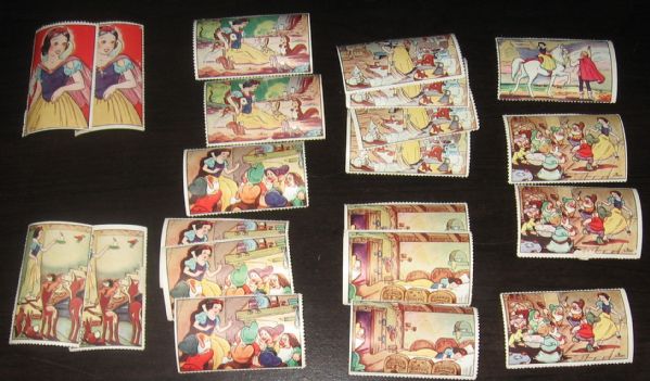 1930's Disney's Snow White Stamps, Armour & Co. Lot of (28), Two Sets