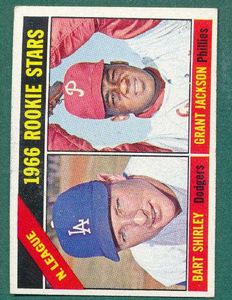1966 Topps #591 NL Rookie Stars, Grant Jackson *Very Tough Short Printed High Number*