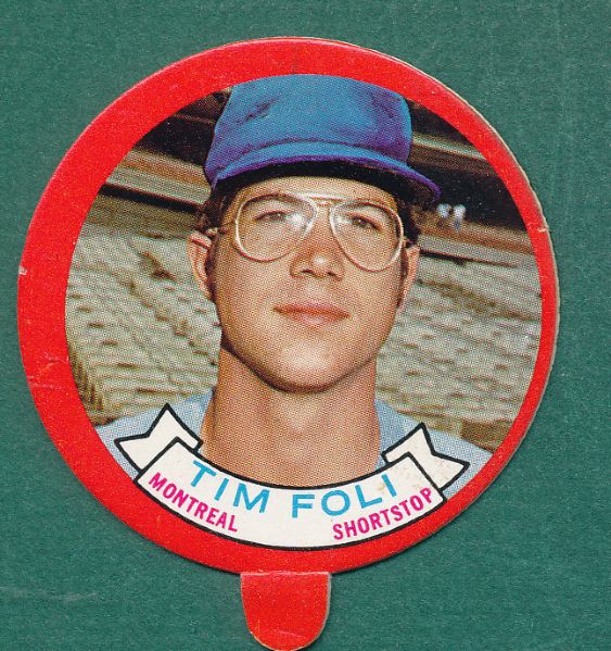 1973 Topps Candy Lids Lot of (7)
