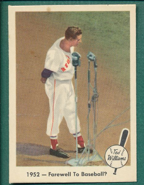 1959 Fleer Ted Williams (5) Card Lot