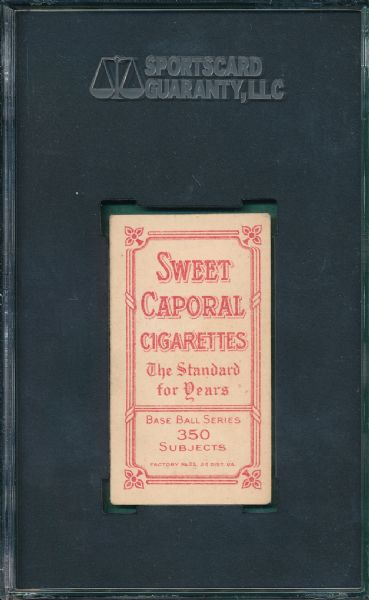 1909-1911 T206 McCormick Sweet Caporal Cigarettes SGC 60