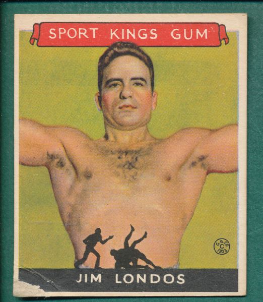 1933 Sports Kings (5) Card Lot