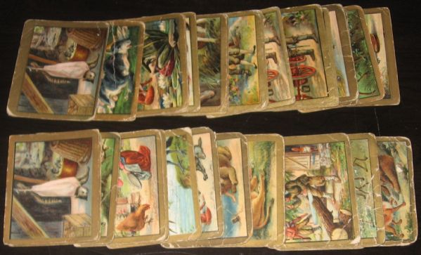 1910 T57 Fables Turkish Trophies Cigarettes Lot of (36)