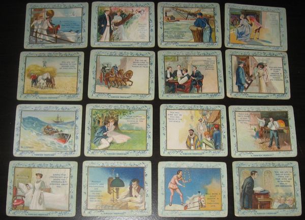 1910 T62 Fortune Turkish Trophies Cigarettes Lot of (36)