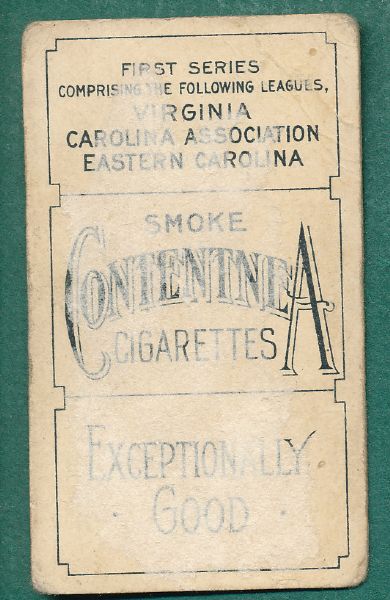 1910 T209 Sisson Contentnea Color *Jay Wolt Fund*