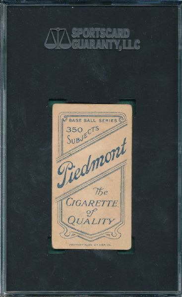 1909-1911 T206 Kelley Piedmont Cigarettes SGC 40