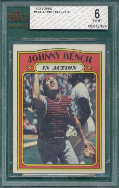 1955-74 (3) Card Lot W/ Johnny Bench & Roberts  *Jay Wolt Fund*