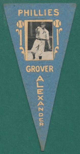 1916 BF2 Felt Grover Alexander, Ferguson Bakery