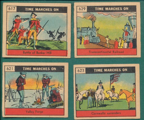 1930s R150 Time Marches On (5) Card Lot