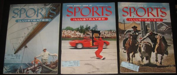 Sports Illustrated Lot of (10), Issues 3-12