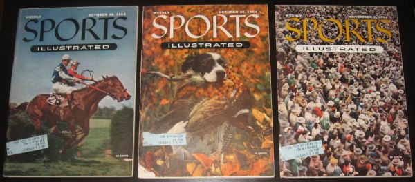 Sports Illustrated Lot of (10), Issues 3-12