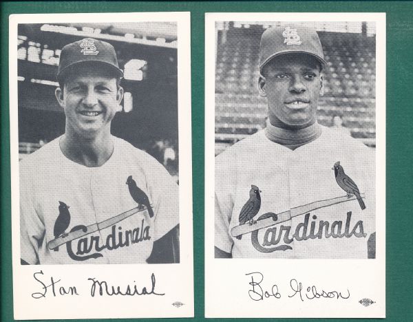 1960s Cardinals Picture Packs (26) W/ Musial