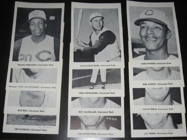 1961 Reds Picture Packs (12) W/ F. Robinson & Envelope