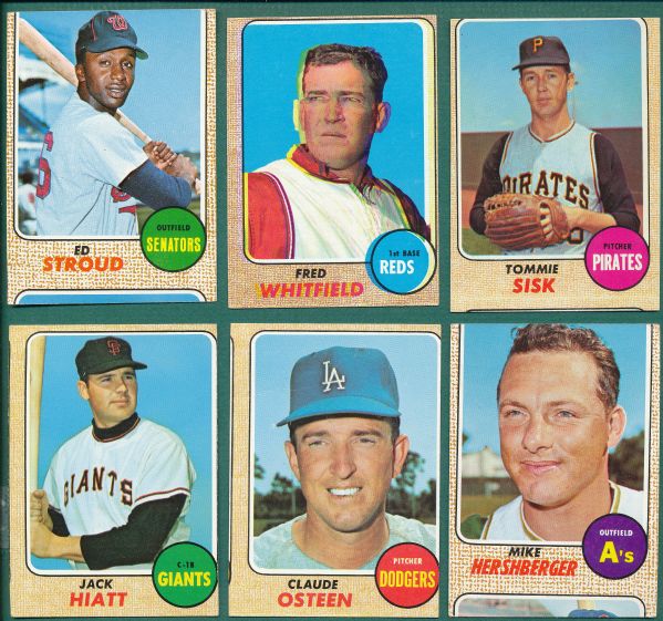 1966-74 Topps Misprints, Miscuts and Wrong Backs [14]