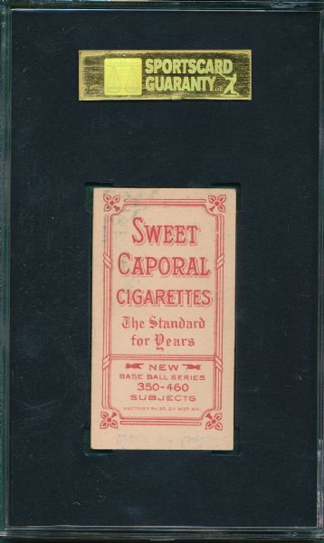 1909-1911 T206 Latham Sweet Caporal Cigarettes SGC 70