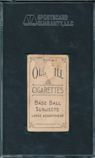 1910 T210-1 Murch Old Mill Cigarettes SGC 10
