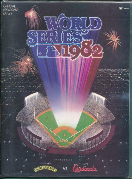 1979-89 World Series Programs Lot of (10)