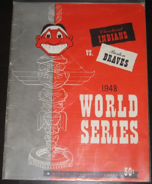 1948 Indians Vs Braves & 1959 White Sox World Series Programs Lot of (2)