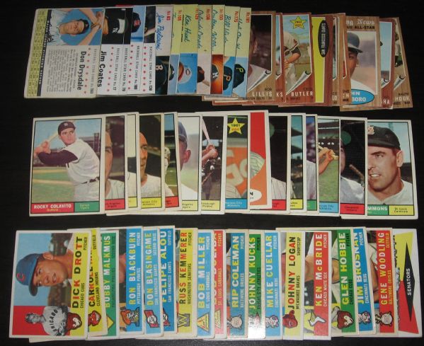 1959-66 Topps Lot of (123) W/ Ted Williams, Fleer