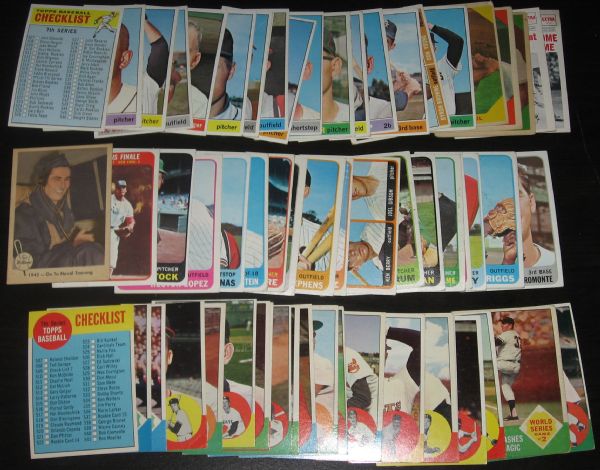 1959-66 Topps Lot of (123) W/ Ted Williams, Fleer