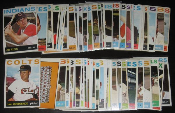 1964 Topps Lot of (63) W/ Snider