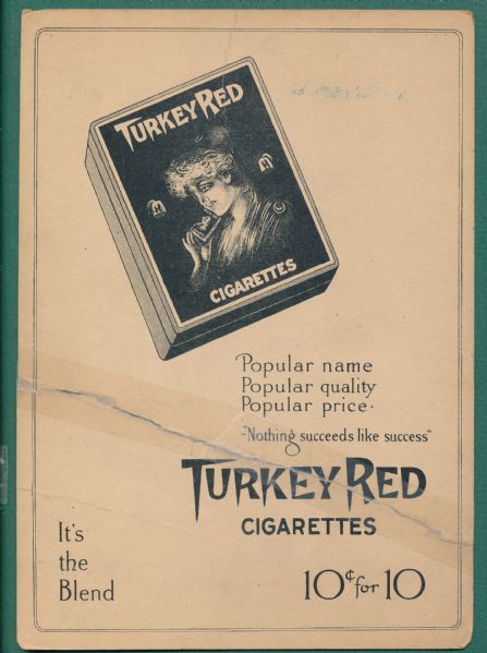 1910-11 T3 #96 Bob Groom Turkey Red Cigarettes