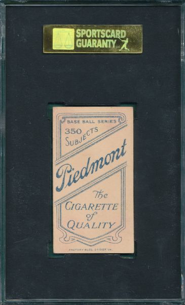1909-1911 T206 Fromme Piedmont Cigarettes SGC 50