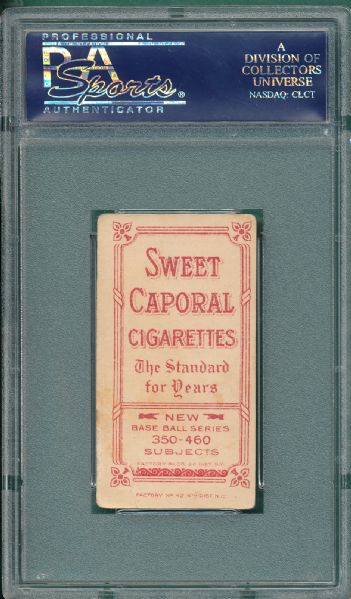 1909-1911 T206 Murphy Batting, Sweet Caporal Cigarettes PSA 2.5 *Double Factory*