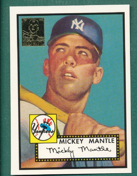 1996 Topps Mickey Mantle Commemorative Set of (19)