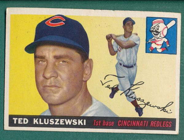 1955 Topps Lot (29) W/ Ted Kluszewski
