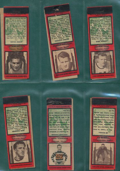 1930s-40s Diamond Matchbooks Football, Hockey, & Boxing Lot of (45) W/ Nagurski