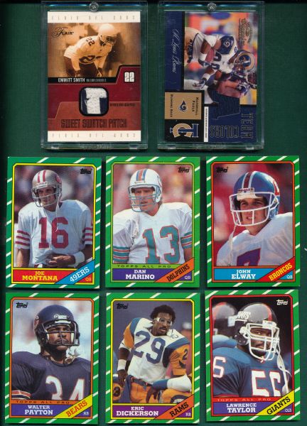 1980s-90s Football Grab Bag W/ Favre Rookie & Inserts