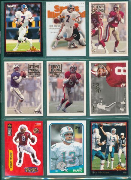 1980s-90s Football Grab Bag W/ Favre Rookie & Inserts