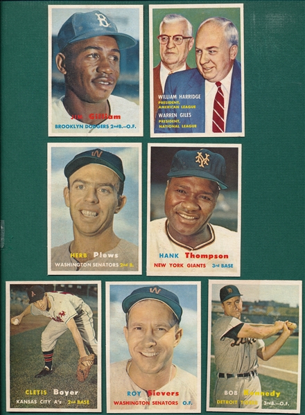 1957-59 Topps (18) Card Lot W/ Reese