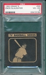 1950 Drakes #36 Enos Slaughter PSA 4