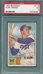1952 Bowman #116 Duke Snider PSA 5