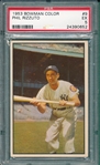 1953 Bowman Color #9 Phil Rizzuto PSA 5