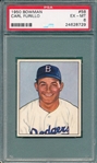 1950 Bowman #58 Carl Furillo PSA 6 *SP*