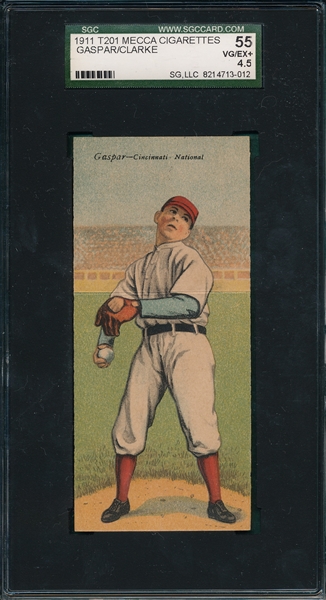 1911 T201 Gaspar/Clarke Mecca Cigarettes SGC 55