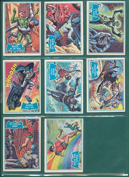 Lot Detail - 1966 Batman Blue Bat Series B, Complete Set (44)